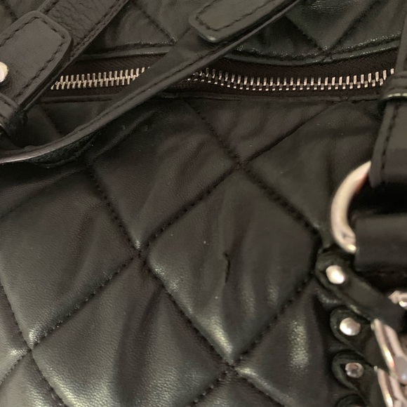 MICHEAL KORS GRAYSON LEATHER SATCHEL PURSE - Picture 6 of 8